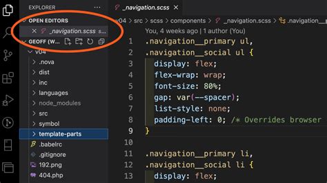 VS Code CSS Tutorial 的图像结果