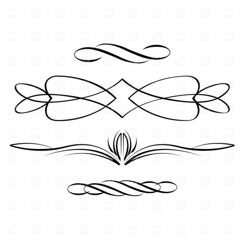 Scroll Line Clip Art - ClipArt Best