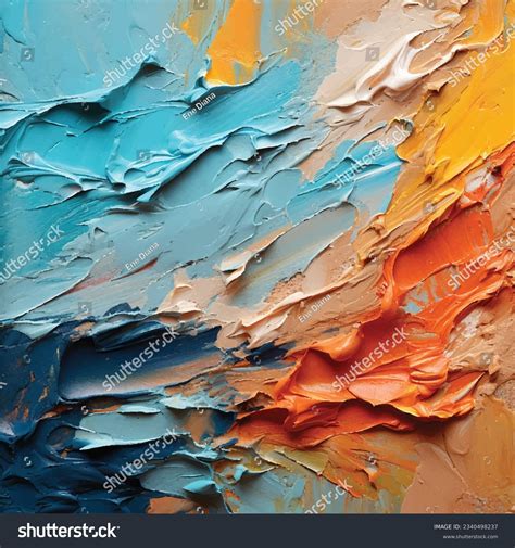 Abstract Texture Painting