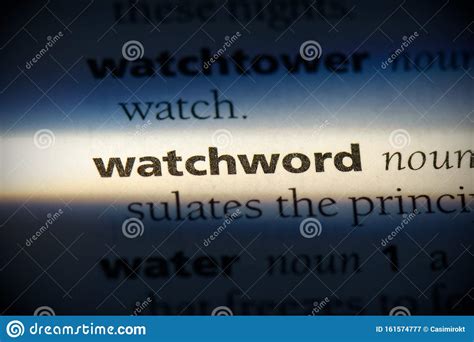 Define Watchword