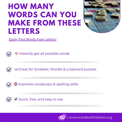 Word Maker - Find How Many Words Can You Make