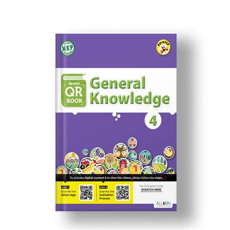 CBSE Std. 4 QR Book - General Knowledge | Firefly | Supported by a ...