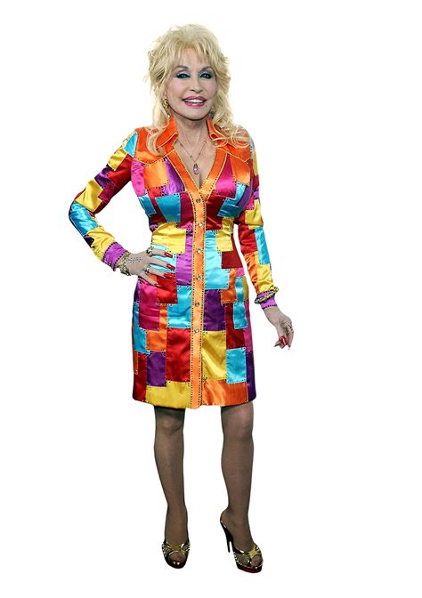 Buy Dolly Parton 5'-3" Country Music Star Dress Coat of Many Colors ...