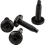 StarTech.com Server Rack Screws and Clip Nuts - 50 pack - 10-32 Screws ...