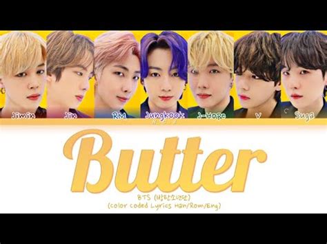 Image result for Butter Color Code BTS