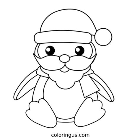 Cute Printable Christmas Coloring Pages