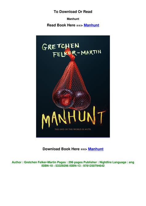 Pdf download Manhunt By Gretchen Felker Martin.pdf | DocDroid