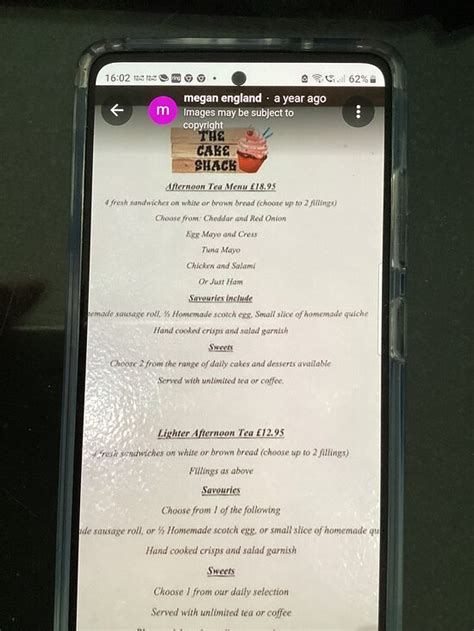 THE CAKE SHACK @ CUDMORE, Whitmore - Restaurant Reviews, Phone Number ...