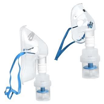 AccuSure Nebulizer Mask Kit Complete Mask Kit with Adult Mask, Child ...