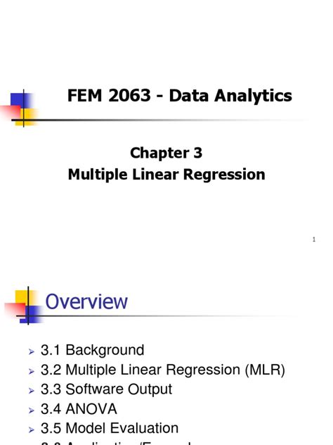 Image result for Multiple Linear Regression Paper Structure