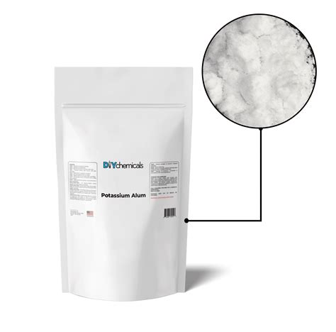 Potassium Alum - (Potassium Aluminum Sulfate) - DIYChemicals