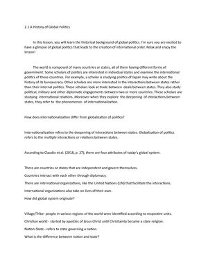 Notes-6 - Lecture - After studying this chapter, you will be able to ...