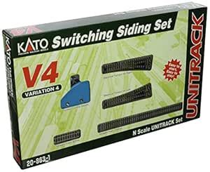 Buy Kato USA Model Train Products V4 UNITRACK Switching Siding Set ...