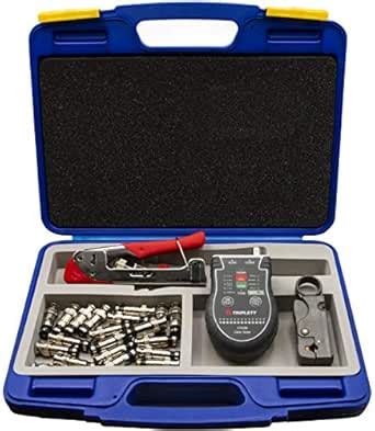 Triplett GEM CS-TK00 Universal Compression Tool Kit with BNC Connectors ...