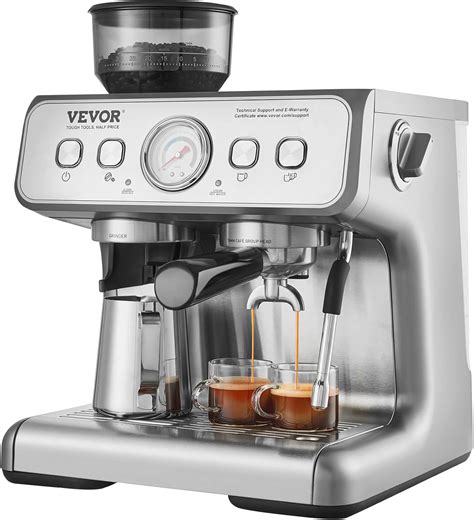 VEVOR Espresso Machine- Built in Grinder, 15 Bar India | Ubuy