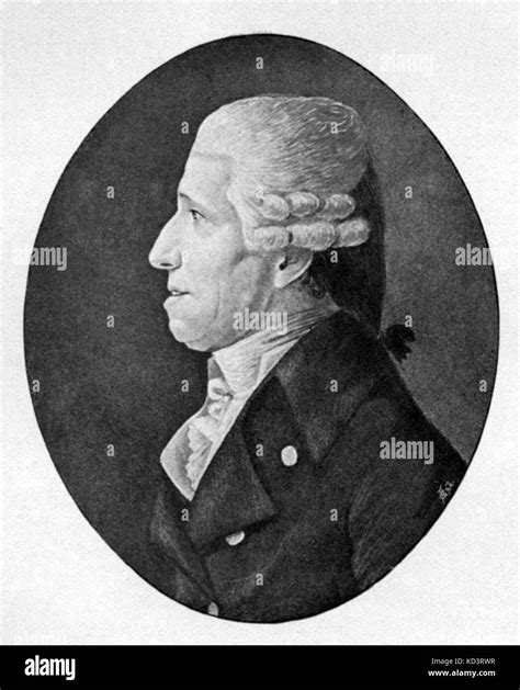 Franz joseph haydn Black and White Stock Photos & Images - Alamy