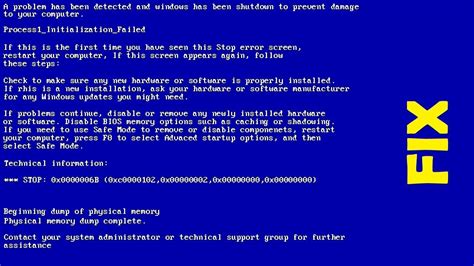 Fix Phase1 Initialization Failed Blue Screen Error In Windows 10 Images