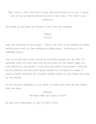 Image result for Tie Off Script Sample