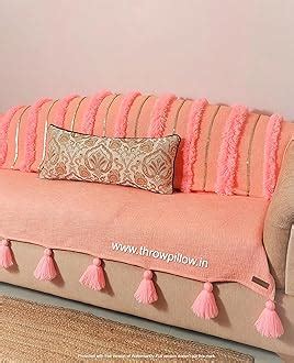 Amazon.in: THROWPILLOW: Three Seater Sofa Cover