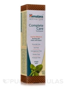 Botanique Complete Care Toothpaste, Simply Mint - 5.29 oz (150 Grams ...