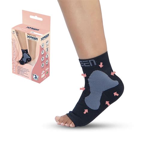 Buy Sorgen Spandex Ankle Sprain Support Sleeve|Compression Sleeve For ...