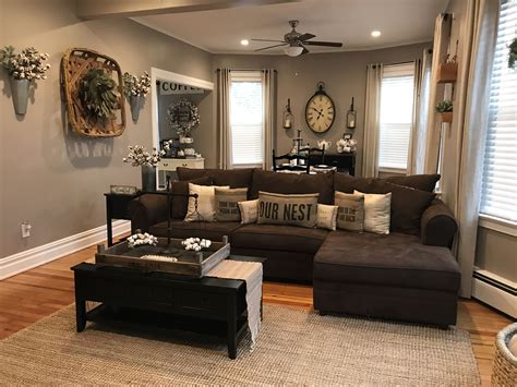 Gray Brown Living Room Wood Furniture Ideas