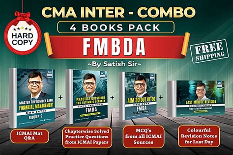 CMA Inter Grp 2 - FMDA Books