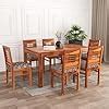 RECTART Solid Pure Sheesham Wood 6 Seater Dining Table Set with ...