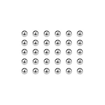 uxcell 1/16-inch Bearing Balls 440C Stainless Steel G25 Precision Balls ...