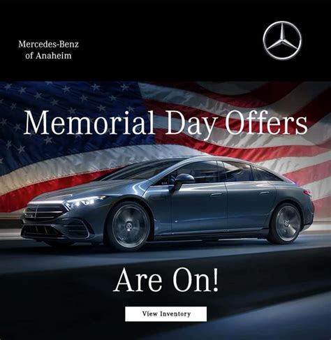 Exclusive Manager Specials | Mercedes-Benz of Anaheim