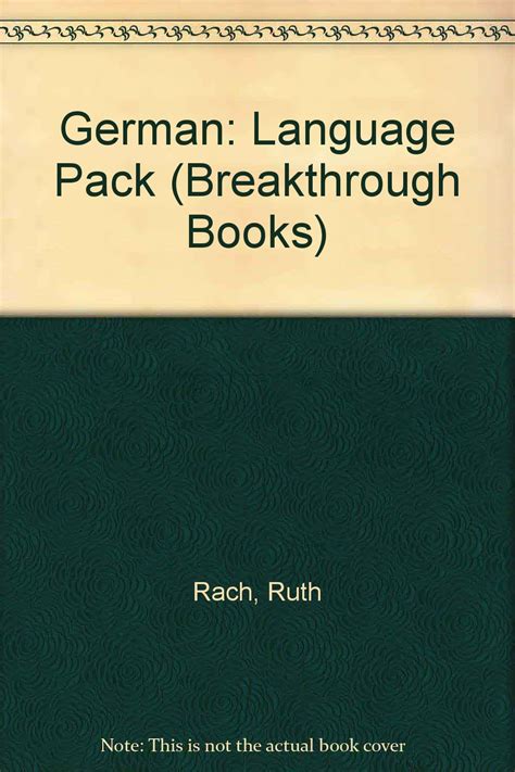 Language Pack (Breakthrough Books) : Rach, Ruth: Amazon.in: Books