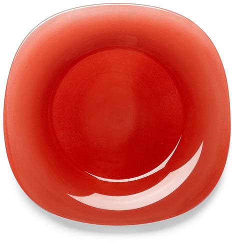 Buy Bormioli Rocco Venezia Dinner Plates, Set of 6, Red Online at Low ...