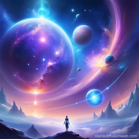 Robot-Created Universe in Metaverse | Stable Diffusion Online