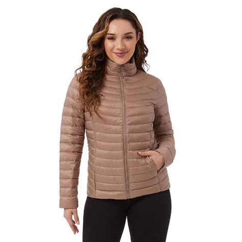 32 Degrees Ladies Down Jacket in Taupe, Large | Costco UK