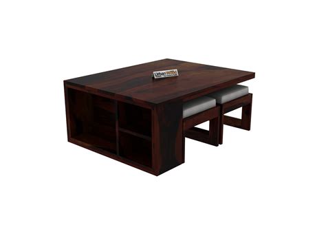 Icon Coffee Table Set (Walnut Finish)