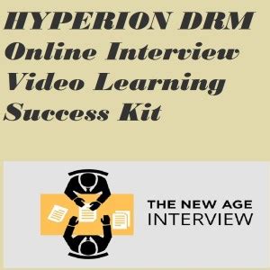 SAPSMART HYPERION DRMOnline Interview video learning success kit ...