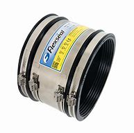 Image result for Flexible Rubber Pipe Coupling