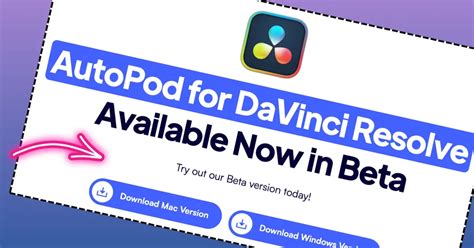 Autopod AI Premiere Pro & DaVinci Plugin [30-Day Free Trial]