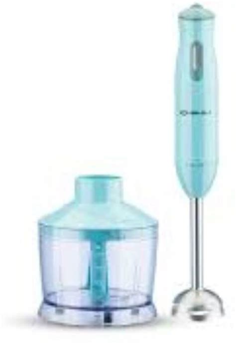 BAJAJ HB-22 Silent 300W Hand Blender,( Light Blue) 300 W Hand Blender ...