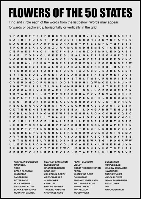 Extremely Hard Word Search - 20 Free PDF Printables | Printablee