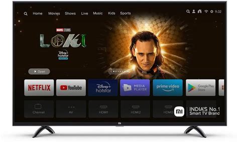 Mi LED Smart TV 4X 108 cm (43 Inch) Online at best Prices In India