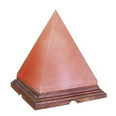 Starstell Pyramid Shaped Rock Salt Lamp for Decoration & Health ...