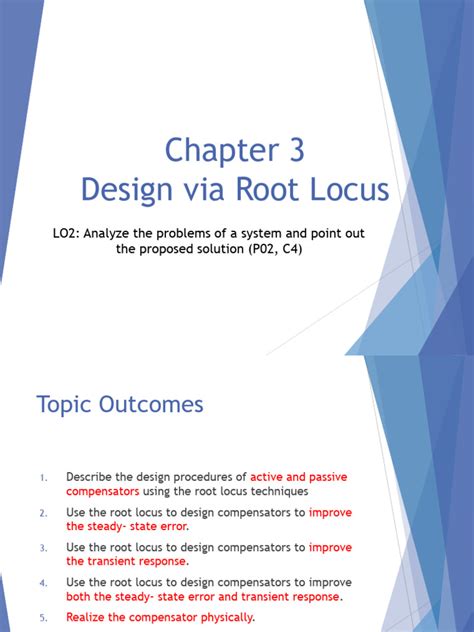 Design Via Root Locus | PDF | Control Theory | Applied Mathematics