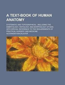 A Text-Book of Human Anatomy; Systematic and Topographical; Including ...