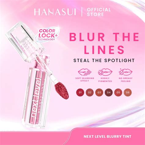 Jual MFI - Hanasui Next Level Blurry Tint - Lip Tint Watery To Blur ...