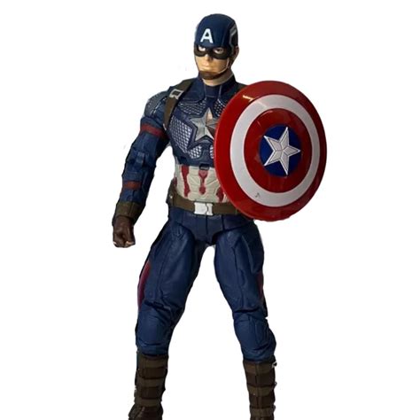 Captain America With Holder- Series S Action Figure By Zd Toys - www ...