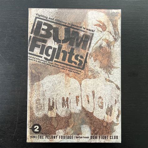 BUM Fights VOLUME3.4 2枚組 DVD 函付き - メルカリ