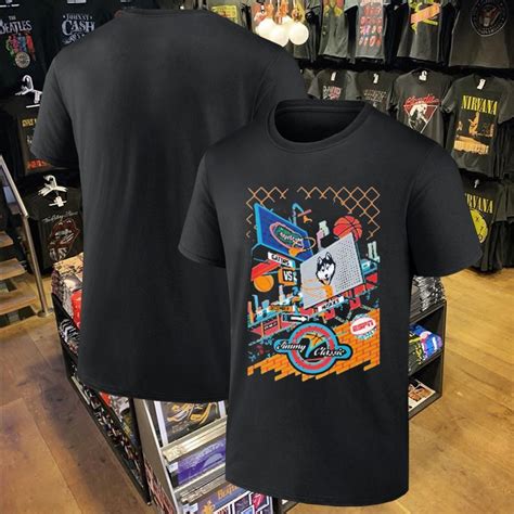 Florida Vs Uconn Jimmy V Classic Espn College Basketball 2025 T-Shirt ...