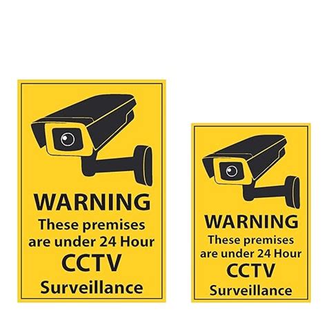 Anne Print Solutions Warning These Premises are Under 24 Hours CCTV ...