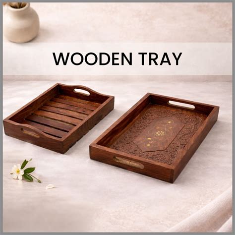 Wooden Tray – THE INDIAN AURA